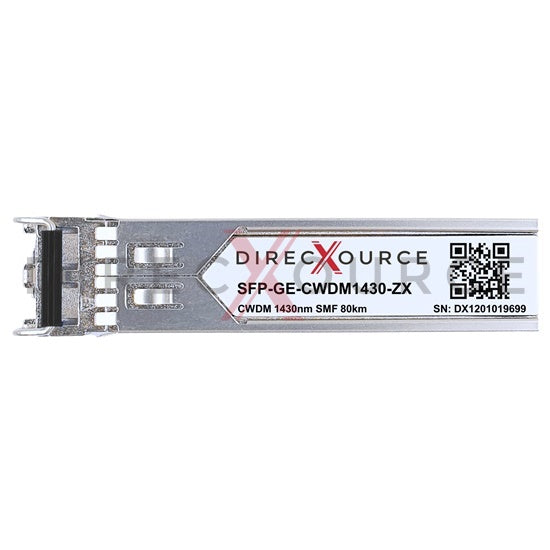 Cisco CWDM-SFP-1430-80 Compatible 1000BASE-CWDM SFP 1430nm 80km SMF LC DOM Optical Transceiver Module