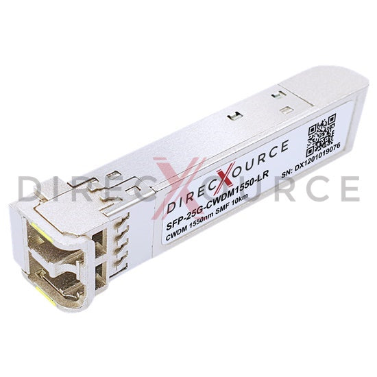 Cisco CWDM-SFP25G-1550-10 Compatible 25GBASE-CWDM SFP28 1550nm 10km SMF LC DOM Optical Transceiver Module