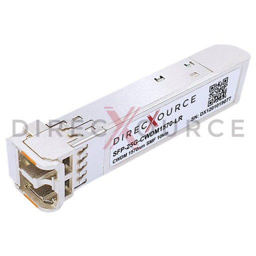 Cisco CWDM-SFP25G-1570-10 Compatible 25GBASE-CWDM SFP28 1570nm 10km SMF LC DOM Optical Transceiver Module