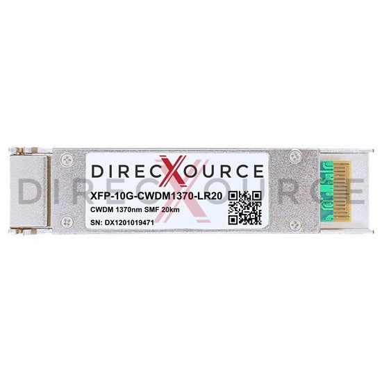 Cisco CWDM-XFP10G-1370-20 Compatible 10GBASE-CWDM XFP 1370nm 20km SMF LC DOM Optical Transceiver Module