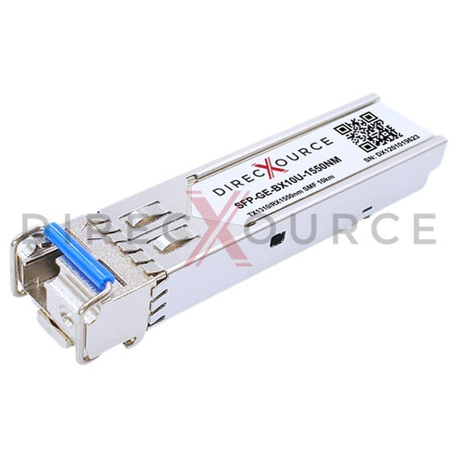 Cisco GLC-BX-10U Compatible 1000BASE-BX BIDI SFP TX1310nm/RX1550nm 10km SMF LC DOM Optical Transceiver Module