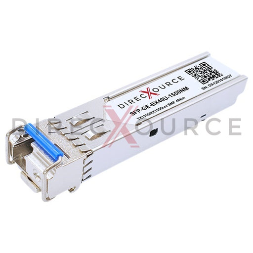 Cisco GLC-BX40-U Compatible 1000BASE-BX BIDI SFP TX1310nm/RX1550nm 40km SMF LC DOM Optical Transceiver Module