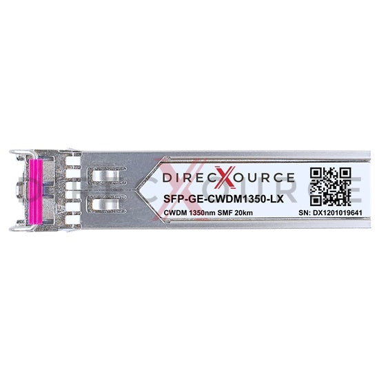 Dell CWDM-SFP-1350-20 Compatible 1000BASE-CWDM SFP 1350nm 20km SMF LC DOM Optical Transceiver Module