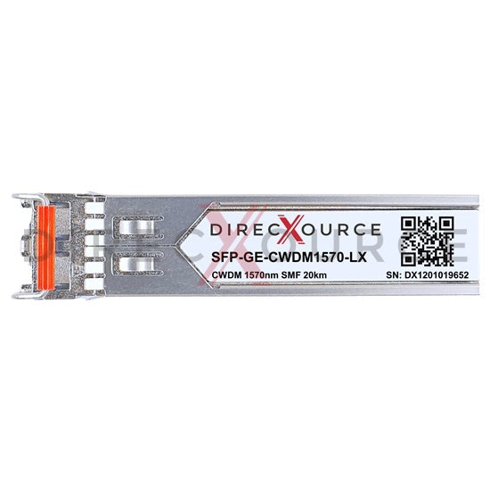 Dell CWDM-SFP-1570-20 Compatible 1000BASE-CWDM SFP 1570nm 20km SMF LC DOM Optical Transceiver Module