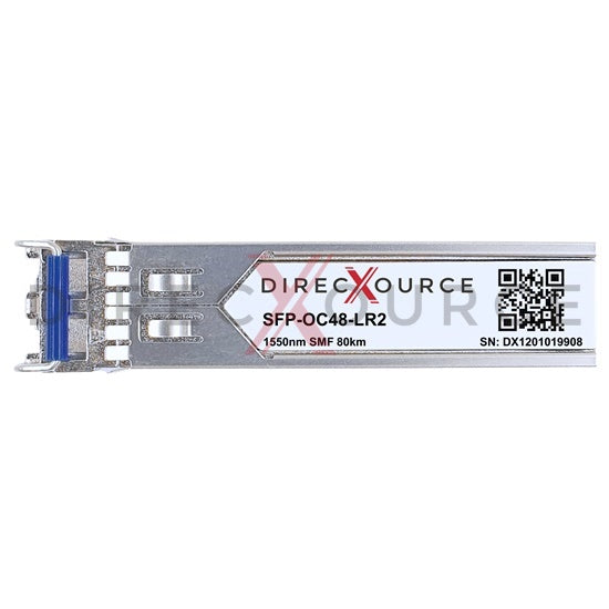 Dell Force10 Networks GP-SFP2-OC48-1LR2 Compatible OC-48/STM-16 LR-2 SFP 1550nm 80km SMF LC DOM Optical Transceiver Module