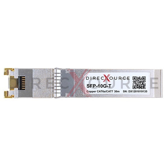 Extreme Networks 10338 Compatible 10GBASE-T SFP+ RJ45 30m CAT6a/CAT7 Copper Transceiver Module