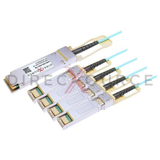 7m (22.97ft) Extreme Networks 10442 Compatible 100G QSFP28 to 4x25G SFP28 Breakout Active Optical Cable