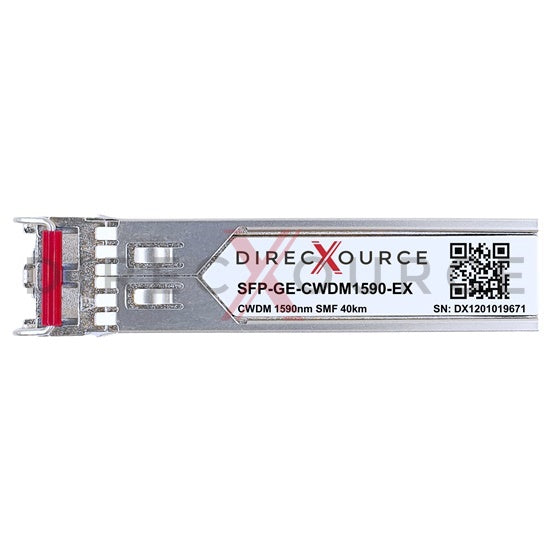 Extreme Networks CWDM-SFP-1590-40 Compatible 1000BASE-CWDM SFP 1590nm 40km SMF LC DOM Optical Transceiver Module