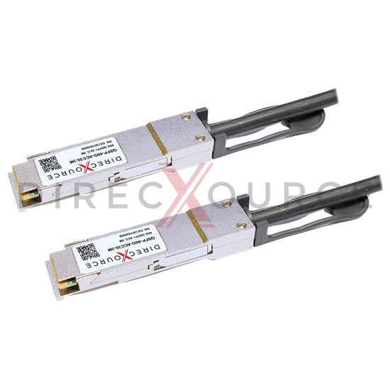 3m (9.84ft) H3C LSWM1QSTK3A Compatible 40G QSFP+ Active Direct Attach Twinax Copper Cable