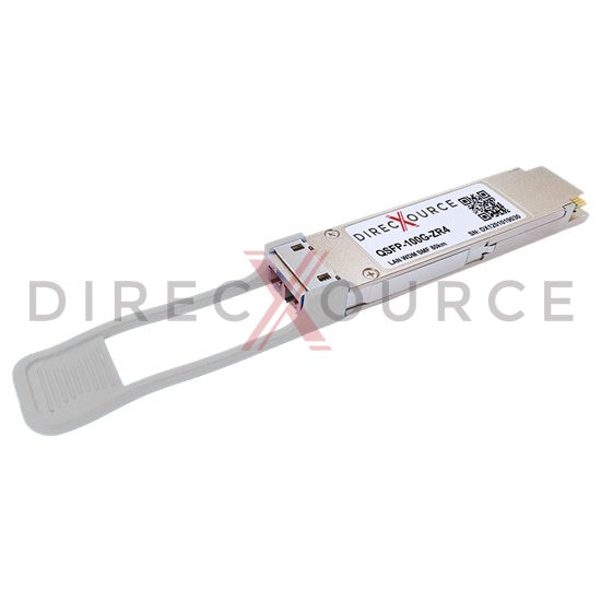 Juniper Networks QSFP-100GBASE-ZR4 Compatible 100GBASE-ZR4 QSFP28 1550nm 80km SMF LC DOM Optical Transceiver Module