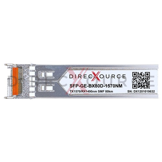 Juniper Networks SFP-GE80KT57R49 Compatible 1000BASE-BX BIDI SFP TX1570nm/RX1490nm 80km SMF LC DOM Optical Transceiver Module