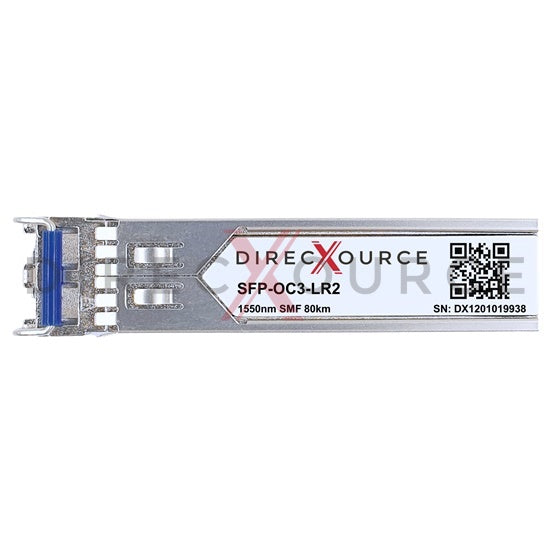 Generic Compatible SFP-OC3-LR2 OC-3/STM-1 LR-2 SFP 1550nm 80km SMF LC DOM Optical Transceiver Module