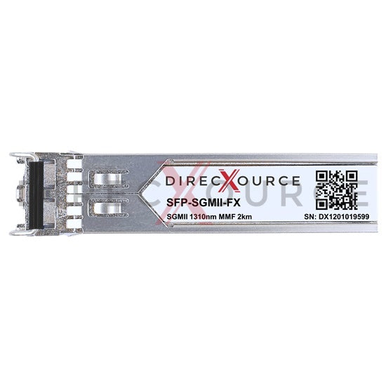 Generic Compatible SFP-SGMII-FX 10/100/1000BASE-FX SGMII SFP 1310nm 2km MMF LC DOM Optical Transceiver Module